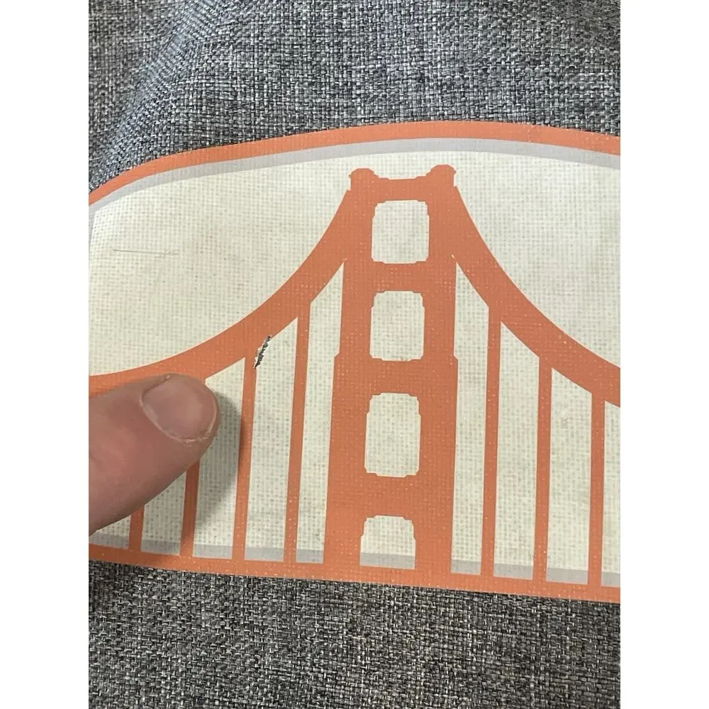 San Francisco Giants New Era City Connect Slim Backpack Gray 17x14x6 -Baseball